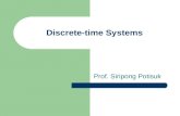Discrete-time Systems
