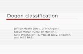 Dogon classification