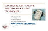 ELECTRONIC PART FAILURE ANALYSIS TOOLS AND TECHNIQUES