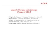 Atomic Physics with Intense  X-rays at LCLS