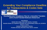 Extending Your Compliance Deadline for Transactions & Codes Sets