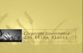 Corporate Governance dan Etika Bisnis