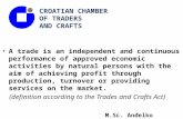 CROATIAN CHAMBER  OF TRADERS   AND CRAFTS
