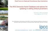 The IPCC Emission Factor Database and options for updating or adding default parameters