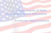 U.S. Department of State Consulate General  Alexandria