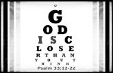 God sees us at all times.