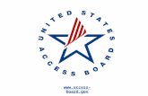 Public Right-of-Way Accessibility Guidelines and Roundabouts: Update  Scott J Windley US Access Board windley@access-board.gov