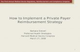 How to Implement a Private Payer Reimbursement Strategy