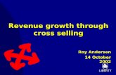 Revenue growth through cross selling