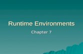 Runtime Environments