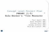 Concept Level Project Plan P0860X (1-5) Eula Dozier’s “Tile Measurer”