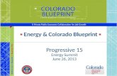 ▪  Energy & Colorado Blueprint  ▪