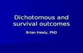 Dichotomous and survival outcomes