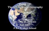 Geog 100 Themes in World Geography