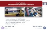 New York State  High Speed Intercity Passenger Rail Program