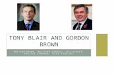 Tony Blair and Gordon Brown
