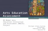 Arts Education and Assessment