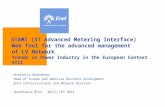 STAMI (ST  Advanced  Metering Interface) Web Tool for the advanced  management  of LV  Network Trends in  Power Industry  in the  European Context  VIII