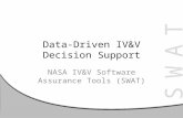 Data-Driven IV&V Decision Support