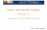 Search and the New Economy Session  4 Pay-per-click Advertising