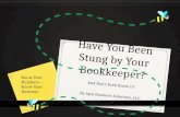 Have You Been Stung by Your Bookkeeper?