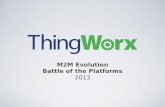 M2M Evolution Battle of the Platforms 2013