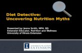 Diet Detective:  Uncovering  Nutrition Myths