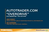AutoTrader.com “overdrive” collaborating  for success