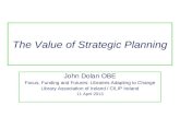 The Value of Strategic Planning