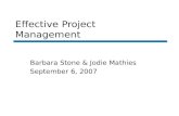 Effective Project Management