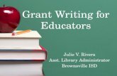 Grant Writing for Educators