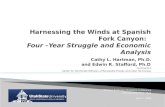 Harnessing the Winds at Spanish Fork Canyon:   Four –Year Struggle and Economic Analysis
