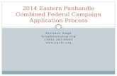 2014 Eastern Panhandle Combined Federal Campaign Application Process