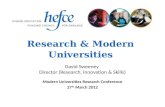 Research & Modern Universities