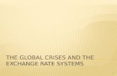 The  global crises  and  the  Exchange  rate systems