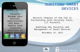 Auditing SMART Devices