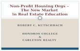 Non-Profit Housing Orgs –  The New Market  in Real Estate Education