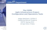 The CERN Agile Infrastructure Project: Configuration and Operations Tools