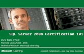 SQL Server 2008 Certification 101