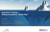 RiskView ® Tutorial: Selling  Assurance “ Quad-Play”