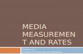 Media Measurement and Rates