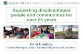 Supporting disadvantaged people and communities for over 26 years