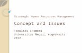 Strategic Human Resources  Management Concept and Issues