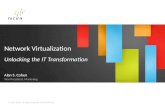 Network Virtualization Unlocking the IT Transformation
