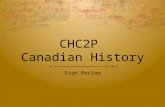 CHC2P  Canadian History