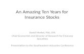 An Amazing Ten Years for Insurance Stocks