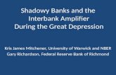 Shadowy Banks and the  Interbank Amplifier During the Great Depression