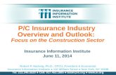 P/C Insurance Industry  Overview and Outlook: Focus on the Construction Sector