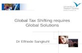 Global Tax Shifting requires Global Solutions