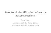 Structural identification of  vector  a utoregressions